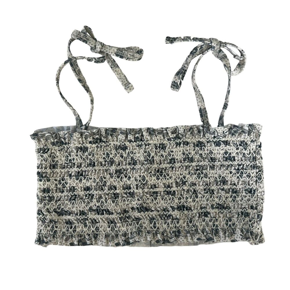 Rylee And Cru Girls Floral‎ Ruffle Crop Top Size 10-12y
